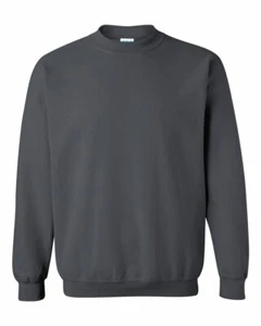 Gildan Heavy Blend Sweatshirt Plain Crewneck Long Sleeves Men Sweatshirt 18000 - Picture 1 of 67