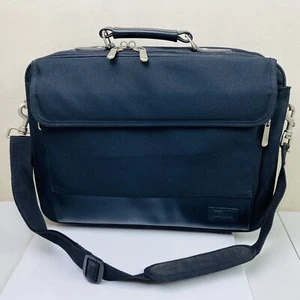 TARGUS 16" Laptop Notebook Computer Carrying Case Briefcase Black w/ Strap - Picture 1 of 16