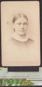 Eleanor Jessup Skewes CDV Photo, Daughter of Samuel Skewes - Racine, WI - Picture 1 of 2