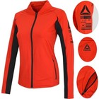 Reebok Damen Sport Jacke Trainingsjacke Laufjacke Fitness Ski Langlauf rot XS-XL