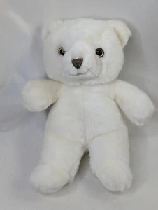 Avon White Bear Plush 10 Inch Stuffed Animal Toy - Picture 1 of 6