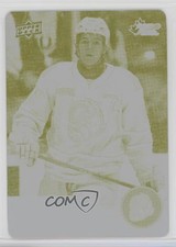 2021-22 Upper Deck CHL Printing Plate Yellow 1/1 Ethan Del Mastro #193 0u70