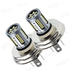 2 X P45T R2 24SMD LED Headlight High/Low Beam Light Bulb 12V 24V Motorcycle CAR - Foto 1 di 7