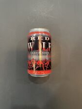 Red Wolf Lager Beer Can. Anheuser Busch. 12oz. Top Opened. Combined Shipping.