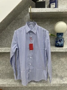 kiton camicia uomo business revers shirt manica lunga - Foto 1 di 14