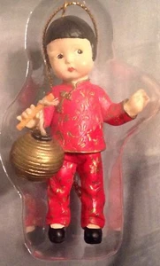 PATSY DOLL ORNAMENT 3.5 in TALL  CHINESE PATSY F012 - Picture 1 of 3