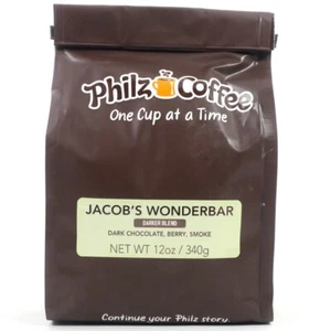 Philz Coffee, Jacob's Wonderbar Darker Blend, Dark Chocolate, Berry, Smoke, 12oz - Picture 1 of 7