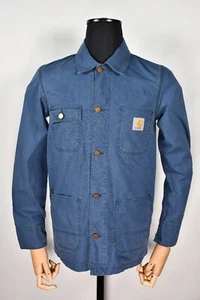 Carhartt Digger Coat Blue Jacket Men's size S - Picture 1 of 8