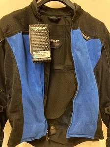 Chaqueta de moto FLY RACING Flux Air azul/negro pequeña - Imagen 1 de 3
