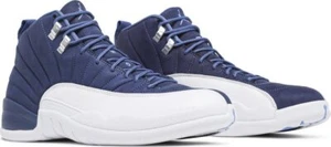 Nike Jordan 12 Retro Indigo Stone Blue/Legend Blue/White 2020 NEW AUTHENTIC Mens - Picture 1 of 5