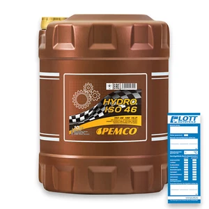 10L Pemco Hydrauliköl Hydro ISO 46 Mineralöl HLP 46 Schmieröl DIN 51424-2