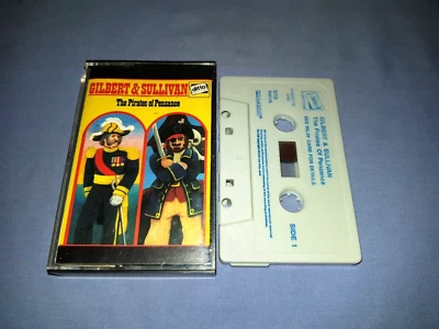 GILBERT & SULLIVAN THE PIRATES OF PENZANCE CASSETTE TAPE (PS #106) - Image 1 of 2