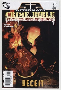 2007 DC Comics #1 Crime Bible Five Lessons of Blood 52 Aftermath - Picture 1 of 2