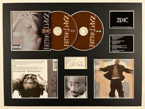 2 PAC - Signed Autographed - BETTER DAYZ - Album Display 2 - Picture 1 of 1
