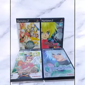 Tales of Destiny 2 & Symphonia & The Abyss & Rebirth 4Games set PS2 - Picture 1 of 2