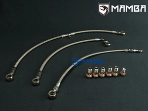 Kit turbo de aceite y línea de agua SAAB 9000 B202 B204 B234L GT28R GT30R rodamiento de bolas - Imagen 1 de 2