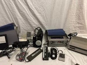 RCA CC311 VHS Camcorder VINTAGE Video Camera, Untested ++ many accessories - Picture 1 of 12