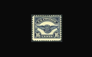 US Air Mail Stamp-Mint OG&H, F/VF S#C5 HR, hinge thin - Picture 1 of 1