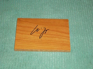 Willie Green Hand Signed Floorboard NBA Clippers 76ers Hornets Hawks Basketball - Picture 1 of 1