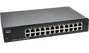 Cisco SG110-24  24-Port Unmanaged Network Switch - Sealed - Picture 1 of 3