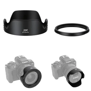 JJC 49mm 52mm 55mm 58mm Reverse Lens Hood Shade Adapter Ring 2 in 1 for Camera - Picture 1 of 17