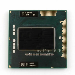 Intel Core i7 740QM CPU 1.73 GHz 6M Quad-Core SLBQG Socket G1 PGA998 Processor - Picture 1 of 1