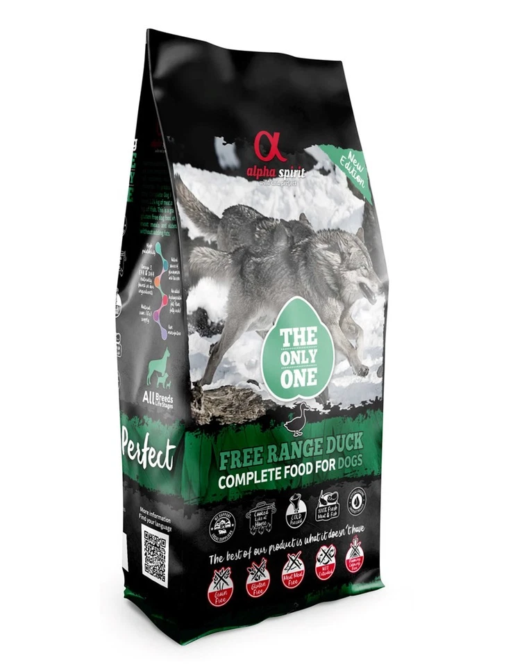 Alpha Spirit Dog The Only One Freiland-ente 12kg