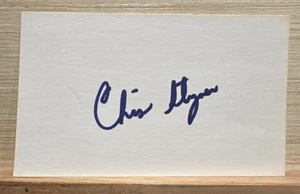 Chris Stynes Boston Red Sox Cincinnati Reds Kansas City Royals signierte Karteikarte - Bild 1 von 1