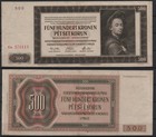 [31714] - PROTEKTORAT BÖHMEN und MÄHREN, 500 Kronen, Serie Ca, 24.02.1942, Grabo