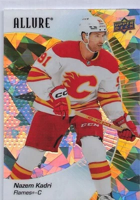 2023-24 Upper Deck Allure #63 Nazem Kadri Yellow Taxi - Image 1 of 2