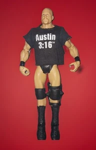 WWE Mattel Stone Cold Steve Austin 3:16 Wrestling Figure - Picture 1 of 6