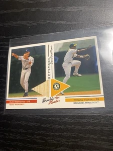 2003 Fleer Double Header #9 KC Alex Rodriguez / Tejada Keystone Combinations - Picture 1 of 4