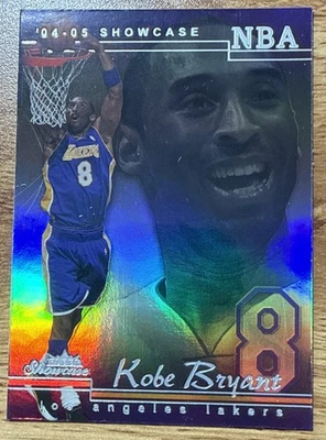 2004-05 Fleer Showcase KOBE BRYANT #63 Los Angeles Lakers HOF mamba refractor  - Image 1 of 2