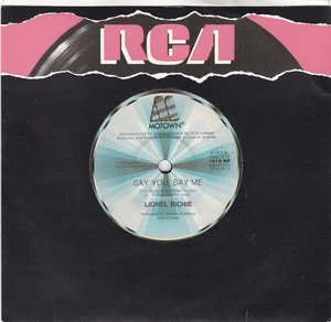Lionel Richie – Say You, Say Me - 7" single - Picture 1 of 2