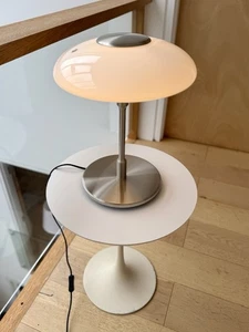 NEU IKEA TÄLLBYN Tischlampe, 40 cm hoch, vernickelt/opalweißes Glas Retired - Bild 1 von 21