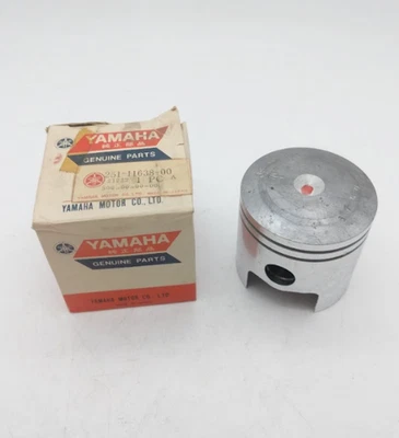 YAMAHA NUEVO OEM 4TO OS 1.0 PISTÓN 1969-71 MODELOS AT1 251-11638-00 Foto 1 de 4