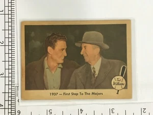 1959 Fleer Ted Williams #9 1937 First Step to Majors Boston Red Sox - Picture 1 of 2