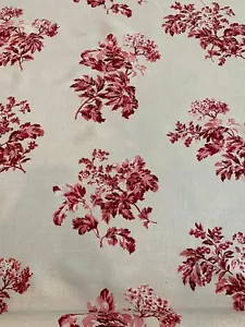 Laura Ashley Bramble Cranberry Fabric SOLD PER METRE ๐ - Picture 1 of 6