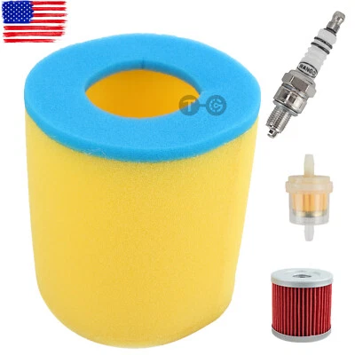 Tune Up Kit Air Filter For Suzuki LTZ 400 LT-Z400 Quadsport Z400 2x4 Spark Plug - Imagem 1 de 4