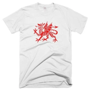 Wales Shirt Welsh Red Dragon T-Shirt - Picture 1 of 1