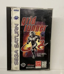 Grid Runner (Sega Saturn, 1996) W/ Registration Card CIB - Picture 1 of 7