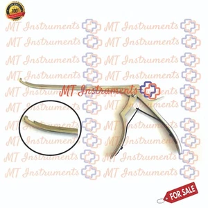 Bayonet Kerrison Rongeur 8", 45° Curved Up 3 mm Surgical Orthopedic Instruments - Picture 1 of 3
