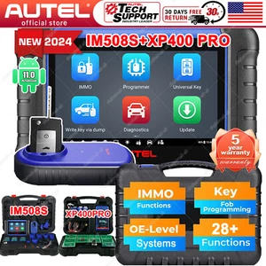 Autel MaxiIM IM508S Pro+XP400 Pro as IM608S II IMMO Key Programming Scanner - Foto 1 di 14