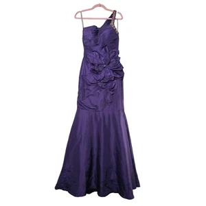 Cinderella Vintage bodenlanges Abendkleid Größe 6 Meerjungfrau - Bild 1 von 24