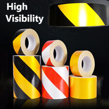 High Vis Reflective Tape Safety Warning Conspicuity Waterproof Tape Black Yellow