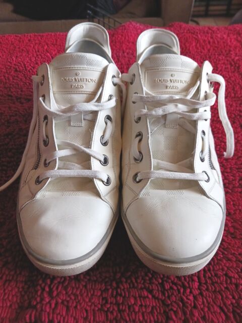 lv white sneakers men