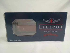 Bachmann Liliput train HO 1:87 scale L221901 Open wagon L221901 Villach Blech DB - Picture 1 of 8