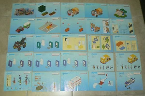 PLAYMOBIL lot de 58 notices , format 21 cm / 15 cm - Imagen 1 de 2