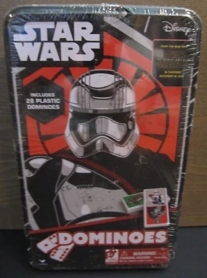 Disney Star Wars Force Awakens Dominoes Characters Movie Family Toy Game Party - Image 1 of 4