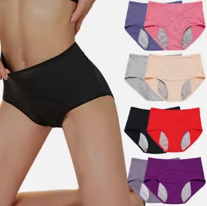 3PCS Leakproof Underwear for Women Incontinence Leak Proof Protective Pants NEW - Picture 1 of 33